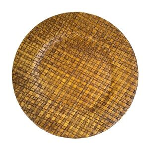 NWOT Pandan Round Charger Plate